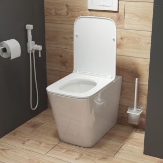 Приставной унитаз IDDIS Bild BILRDSEi26 белый